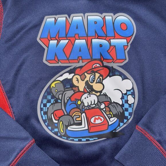 Boys Size 6 Jumping Beans Nintendo Mario Kart Active Fleece Hoodie - Picture 2 of 6
